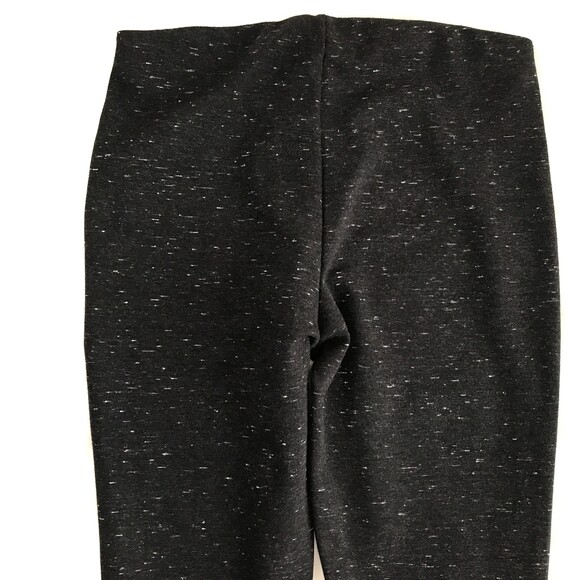 SOLD!!  Lou & Grey Small Heather Black Speckled Stripe Leggings - Picture 7 of 11